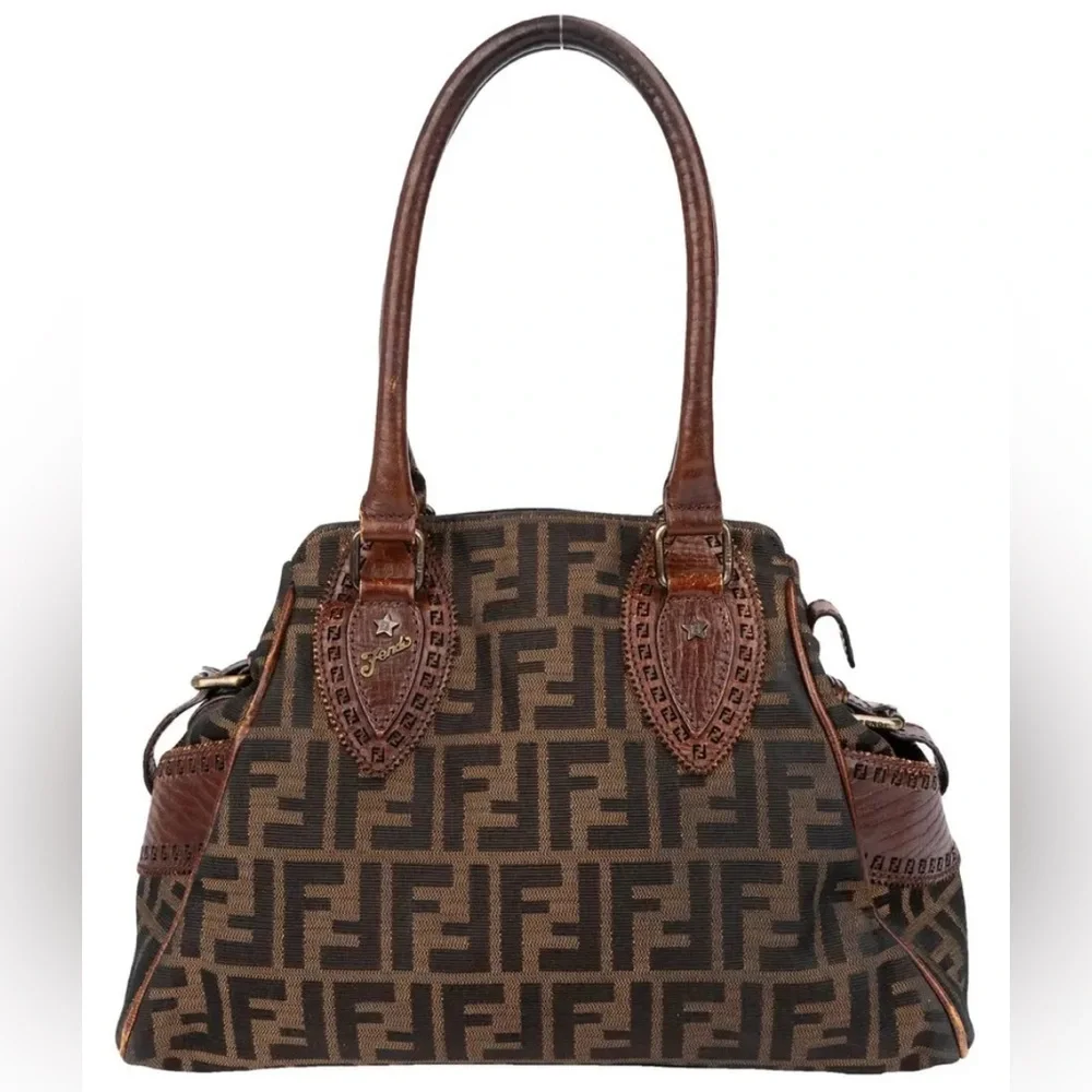 FENDI Zucca FF Du Jour Tote